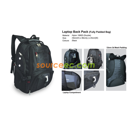 Laptop Back Pack(Fully Padded Bag)