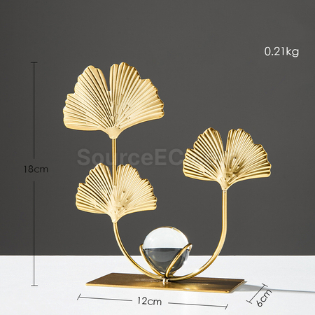 Nordic Plant Iron Art Ornaments