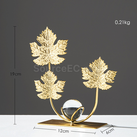 Nordic Plant Iron Art Ornaments