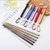 Stainless steel straw set