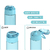 Sports water bottle