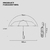 Three-folding Umbrella
