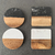 Marble and Wood Coaster