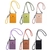 Crossbody ID card storage bag and mobile phone bag