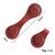 Genuine leather magnetic bookmark