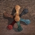 Genuine leather magnetic bookmark