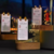 Creative luminous night light table calendar trophy