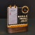 Creative luminous night light table calendar trophy