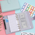 A6 Macaron Folder Notebook Cash Saving Notebook