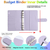 A6 Macaron Folder Notebook Cash Saving Notebook