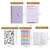 A6 Macaron Folder Notebook Cash Saving Notebook