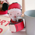 Cute Cartoon Three-Dimensional Christmas Snap Bracelet