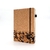 Coffee grounds cork environmentally friendly notebook set