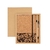 Coffee grounds cork environmentally friendly notebook set