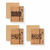 Coffee grounds cork environmentally friendly notebook set