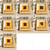 Creative Abacus Gold Ingot Photo Frame