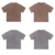 230g/270g washed water to make heavy-duty pure cotton t-shirt