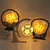 Papercut Lamp with Romantic Scenery