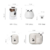 Portable travel tea set