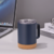 Cork bottom insulated mug