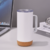 Cork bottom insulated mug