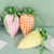 Flannel Easter Carrot Bag