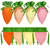 Flannel Easter Carrot Bag