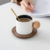 Ceramic coffee cup