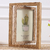 Rotating Wooden Photo Frame
