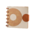 Mushroom Button Square Loose leaf Notebook