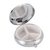 Mini stainless steel pill box