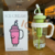 1300ml Plastic large-bellied water bottle