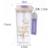 Portable Sports Double Drinking Straw Cup