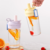 Plastic straw water cup