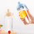 Plastic straw water cup