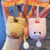 Unzip Cartoon Wooden Fish Pendant