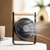 USB Rechargeable Digital Display High Speed Turbine Desktop Small Fan