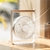 USB Rechargeable Digital Display High Speed Turbine Desktop Small Fan