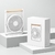 USB Rechargeable Digital Display High Speed Turbine Desktop Small Fan