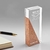 Solid Wood Crystal Trophy