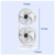 Double Head Desktop Fan