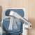 Movable toilet seat stool