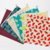 Beeswax food wrap with zipper