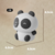 Stress - relieving squishy bubble - blowing figurine