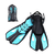 Adjustable diving fins