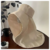 Shawl Neck Visor Bucket Hat