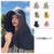 Shawl Neck Visor Bucket Hat
