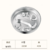 Stainless steel pet slow - feeding plate
