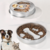 Stainless steel pet slow - feeding plate