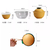 Ugly Orange Portable Ceramic Tea Travel Set
